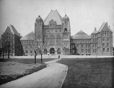 Edificios del Parlamento, Toronto, Canadá, c1897 de Unbekannt