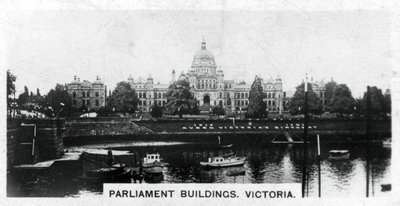 Edificios del Parlamento, Victoria, Columbia Británica, Canadá, c1920s de Unbekannt