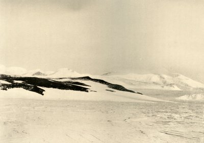 Parte de la Cordillera de la Reina Alexandra 1500 pies arriba del glaciar, c1908 de Unbekannt