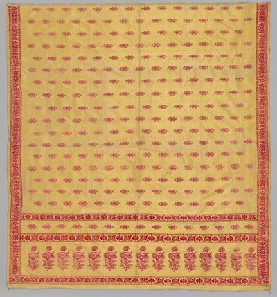 Parte de un sari, 1800s - principios de 1900s de Unbekannt
