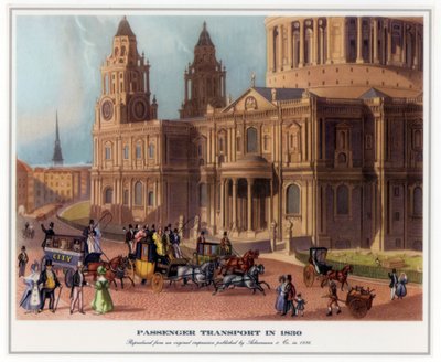 Transporte de pasajeros en 1830, 1836 de Unbekannt