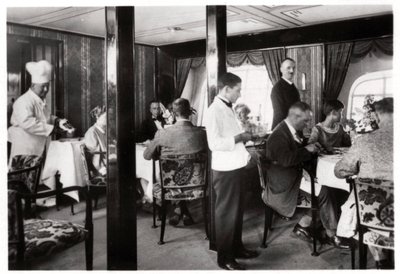 Comedor de pasajeros, Zeppelin LZ 127 Graf Zeppelin, 1933 de Unbekannt