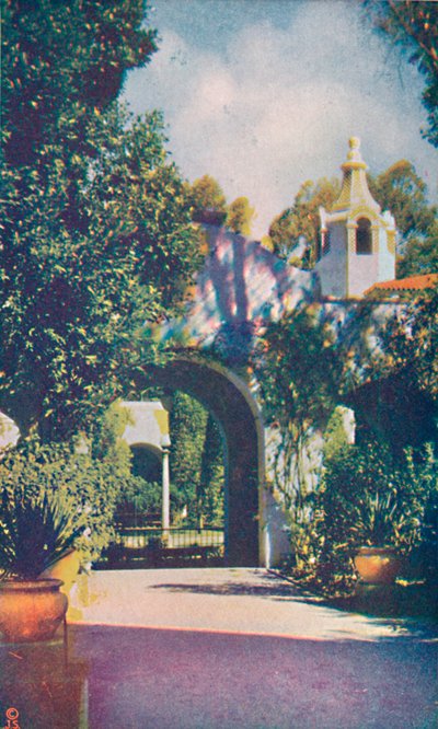 Patio del Palacio de la Fotografía, c1935 de Unbekannt