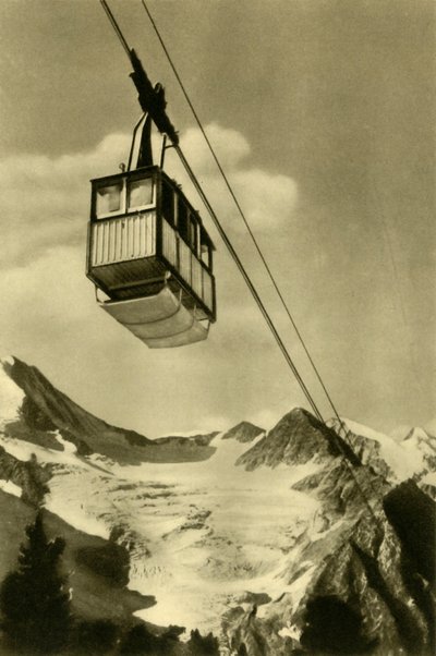 Patscherkofelbahn, Innsbruck, Tirol, Austria, c. 1935 de Unbekannt