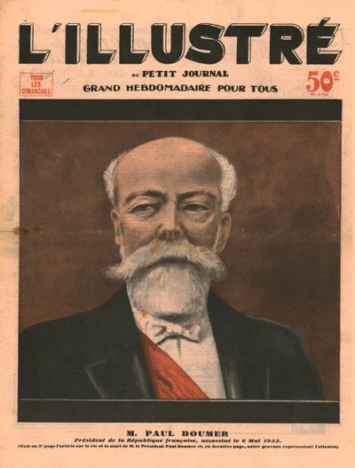 Paul Doumer, Presidente de la República Francesa, asesinado el 6 de mayo de 1932 de Unbekannt