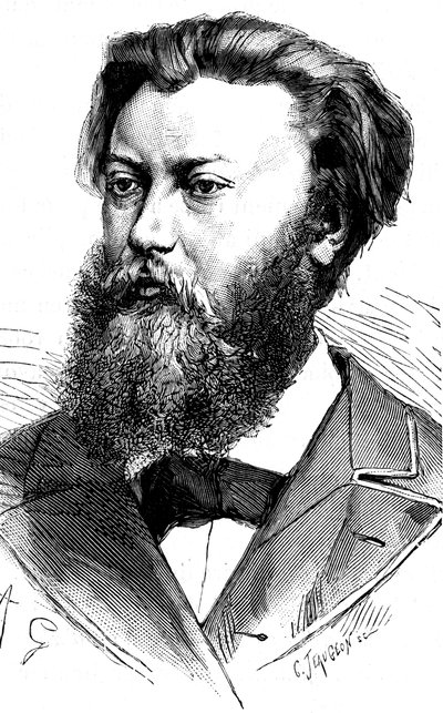 Paul Jablochkoff, ingeniero de telégrafos ruso, 1883 de Unbekannt