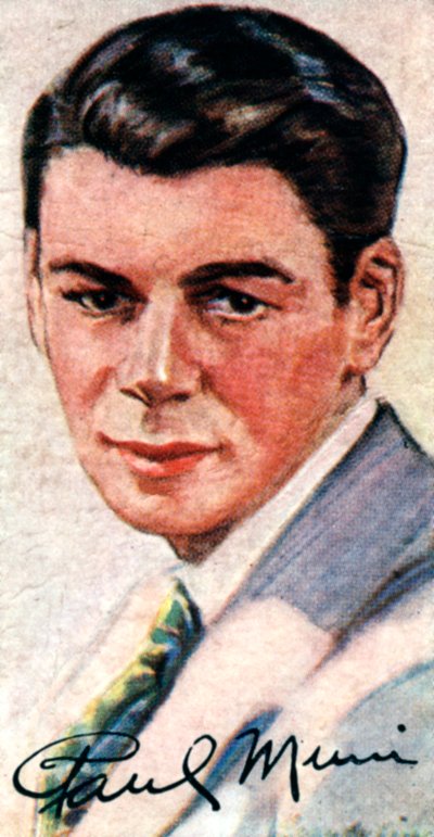 Paul Muni, 1895-1967, actor versátil ganador del Premio de la Academia, siglo XX de Unbekannt