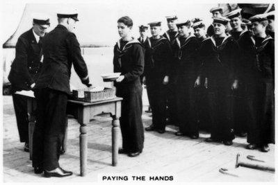 Pagando a los trabajadores, 1937 de Unbekannt