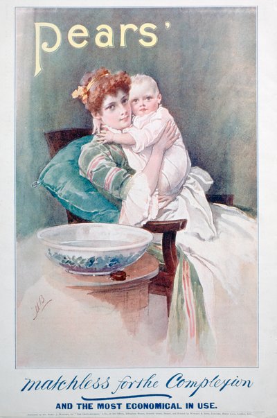 Anuncio de jabón Pears, 1900 de Unbekannt