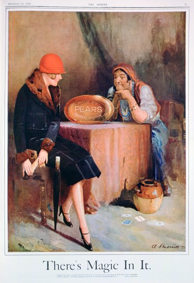 Anuncio de jabón Pears, 1925 de Unbekannt