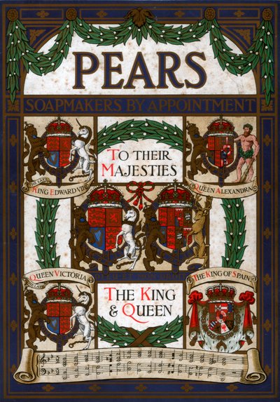 Pears, fabricantes de jabón por nombramiento de las majestades, siglo XIX de Unbekannt