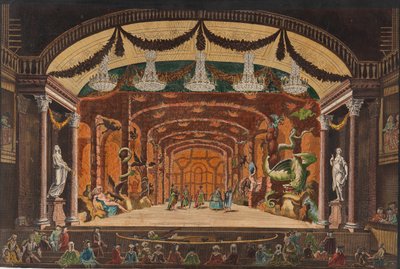 Imagen de peep show, ca 1770 de Unbekannt