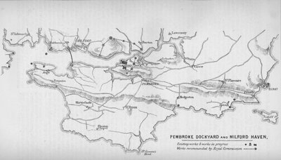 Astillero de Pembroke y Milford Haven, 1884 de Unbekannt