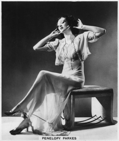 Penelopy Parkes, actriz, 1939 de Unbekannt