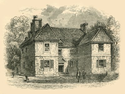 Casa de Penn, Segunda Calle, Filadelfia, c. 1687-1689, 1890 de Unbekannt
