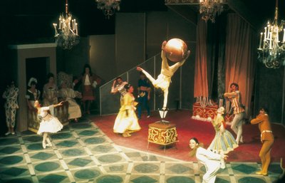 Representación de "El enfermo imaginario" de Unbekannt