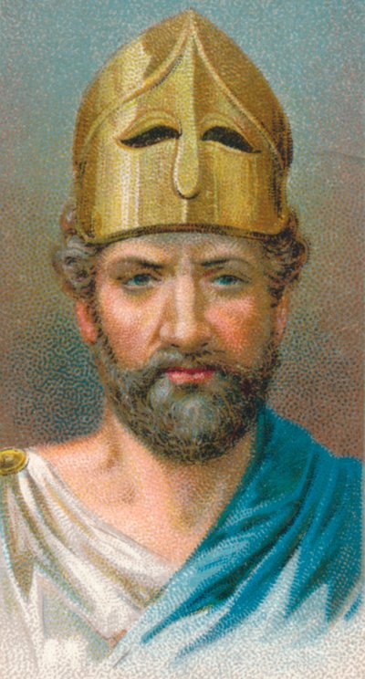 Pericles c490-429 a.C., estadista ateniense, 1924 de Unbekannt