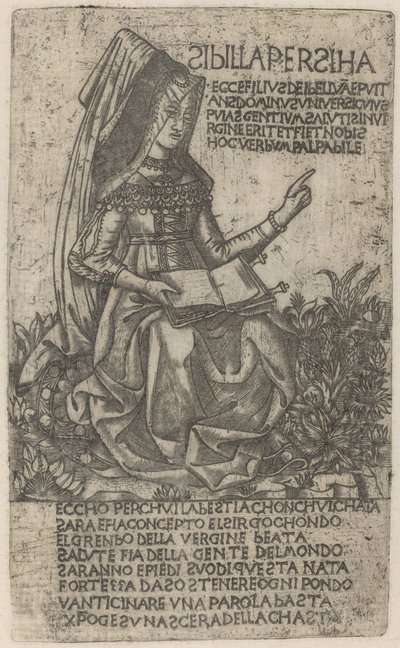 Sibila persa, principios del siglo XV de Unbekannt
