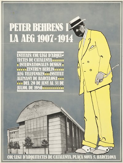 Peter Behrens y AEG 1907-1914 Póster de Unbekannt