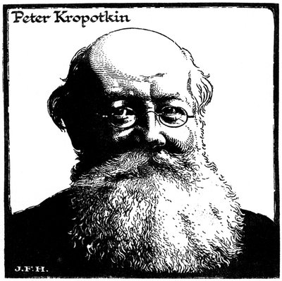 Peter Kropotkin, anarquista ruso, c. 1920 de Unbekannt