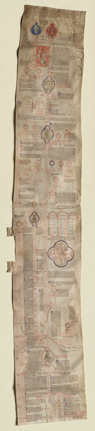 Compendio Historiae en Genealogia Christi de Pedro de Poitiers, c. 1220 de Unbekannt
