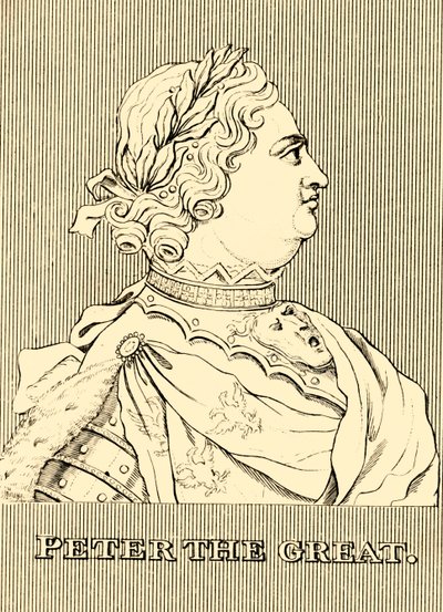 Pedro el Grande, 1672-1725, 1830 de Unbekannt
