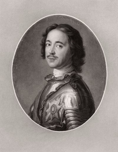 Pedro el Grande, Zar de Rusia, 1906 de Unbekannt