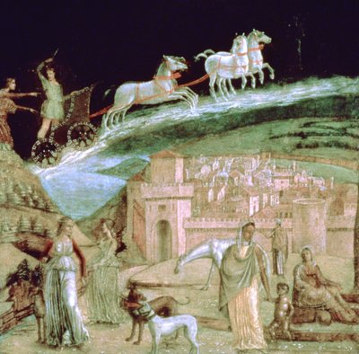 Faetón en su carro, c. 1470-1536 de Unbekannt