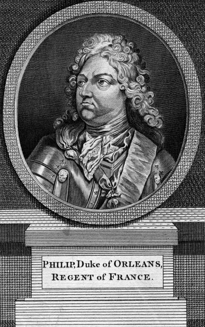 Felipe II, Duque de Orleans y Regente de Francia de Unbekannt