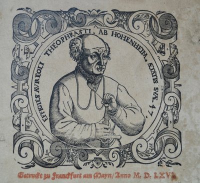 Philippus Theophrastus Aureolus Bombastus von Hohenheim Paracelsus, 1566 de Unbekannt