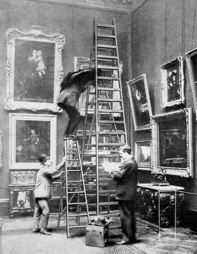 Fotografiando en la Colección Wallace, Londres, 1908-1909 de Unbekannt