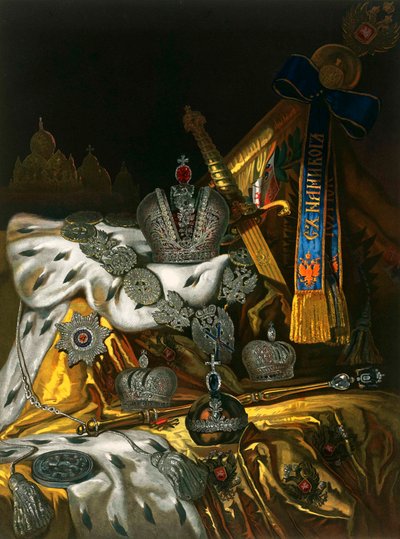 Imagen de las insignias imperiales rusas, 1856 de Unbekannt