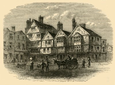 Pie Corner en 1789, c1872 de Unbekannt