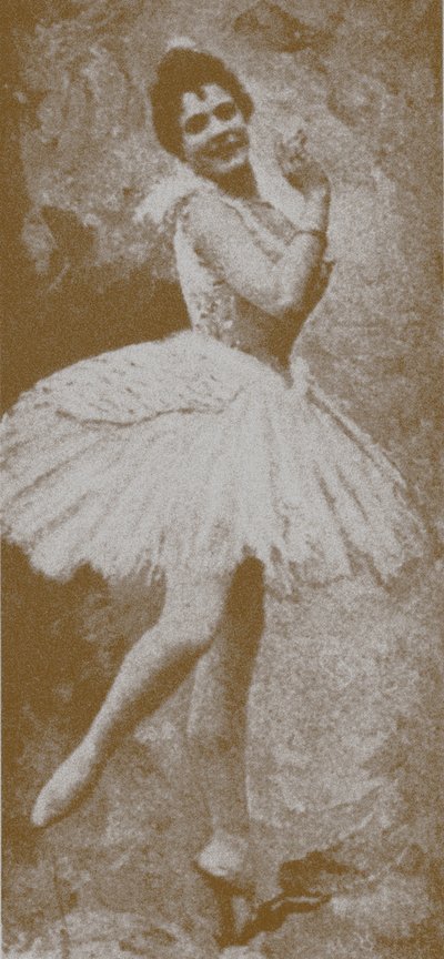 Pierina Legnani como Odette en el Ballet El Lago de los Cisnes de Unbekannt