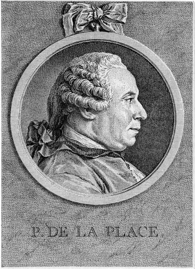 Pierre Simon Laplace, matemático y astrónomo francés, siglo XVIII de Unbekannt