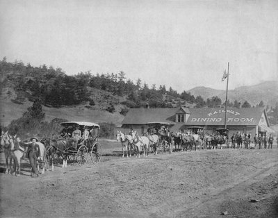 Pikes Peak Col. Camino de Peaje de Unbekannt
