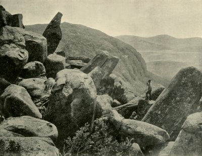Pinnacle y Organ Pipes, Monte Wellington, 1901 de Unbekannt