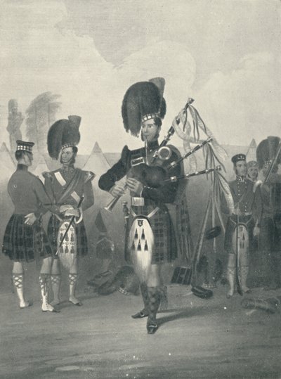 Gaitero, 42º Royal Highlanders, siglo XIX, 1909 de Unbekannt