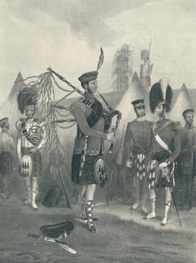 Gaitero, 93º Highlanders de Sutherland, siglo XIX de Unbekannt