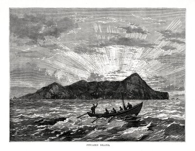 Isla Pitcairn, Océano Pacífico, 1877 de Unbekannt