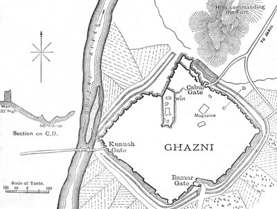Plano de Ghazni, 1880 de Unbekannt