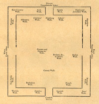 Plano del intercambio en 1837, 1897 de Unbekannt