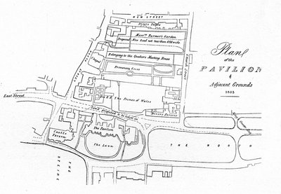 Plano del Pabellón y terrenos adyacentes - 1803, 1939 de Unbekannt