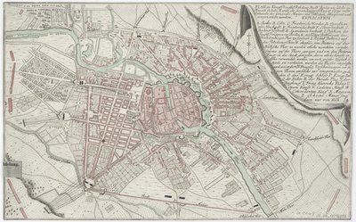 Plano de Berlín 1760 de Unbekannt