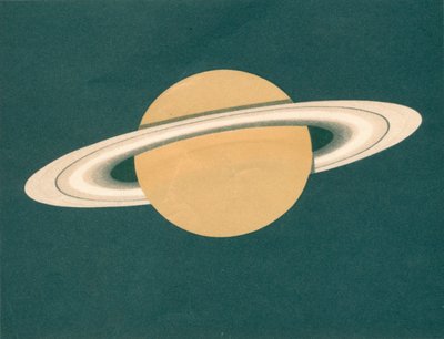 Planetas - Fig.2. Saturno, c1902 de Unbekannt