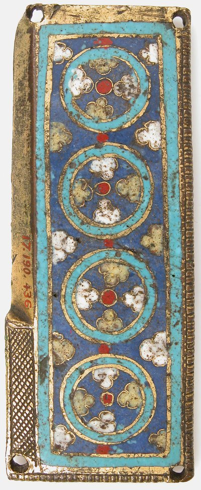 Placa de un relicario, alemana o neerlandesa del sur, ca. 1175-1200 de Unbekannt