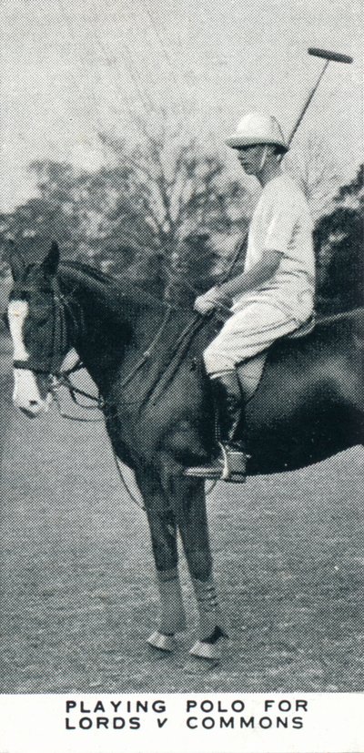 Jugando polo para Lords v Commons, c1930 1937 de Unbekannt