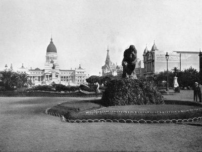 Plaza de Mayo y Edificio del Congreso, Buenos Aires, Argentina de Unbekannt
