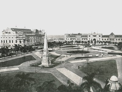 Plaza de la Victoria, Buenos Aires, Argentina, 1895 de Unbekannt