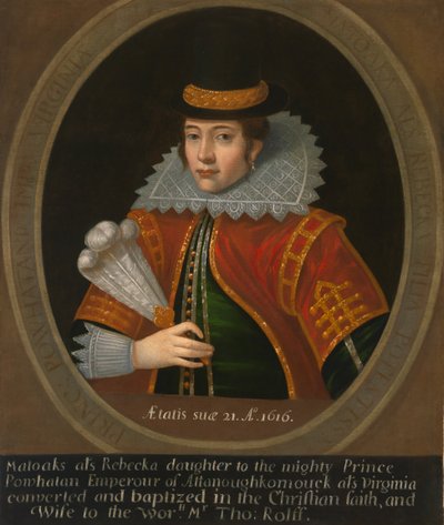 Pocahontas, después de 1616 de Unbekannt